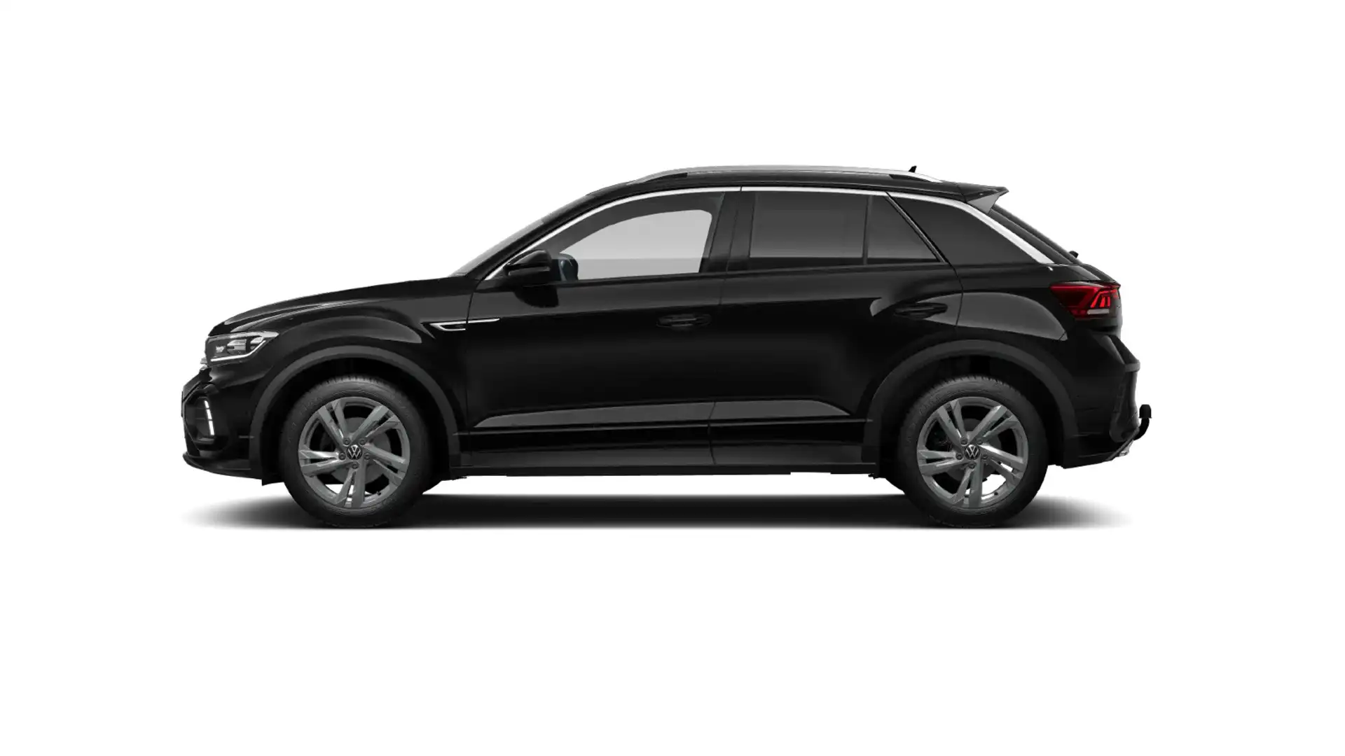 Volkswagen T-Roc R-Line 1.5 TSI AHK*RFK*LED*Massage*ACC Schwarz - 2