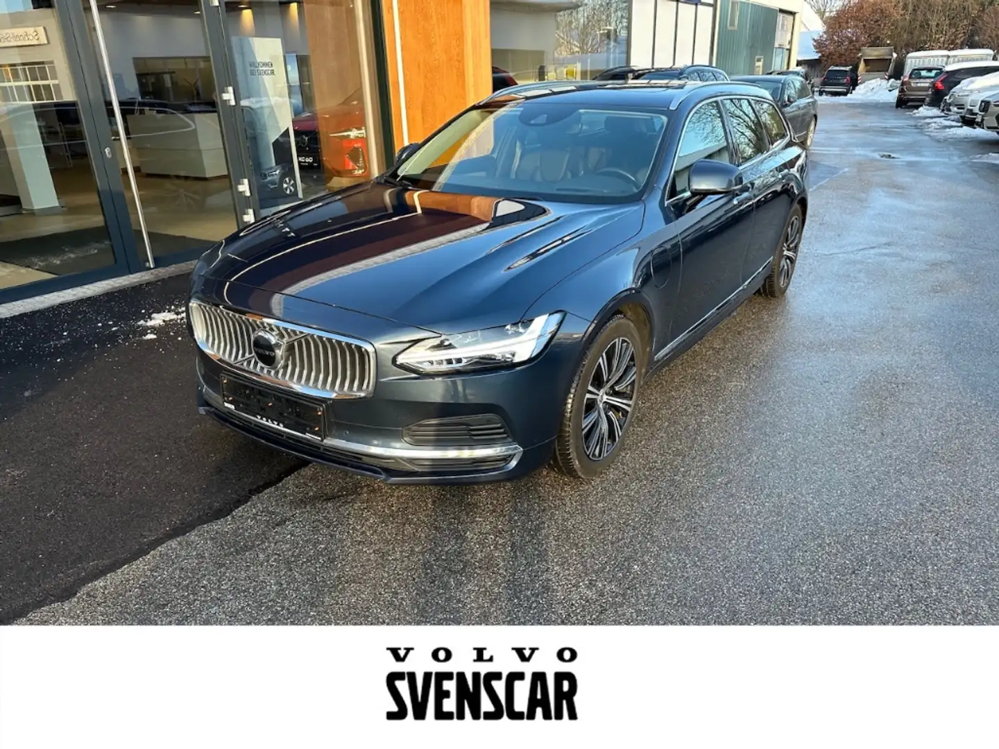 Volvo V90 T6 AWD Inscription Recharge Plug-In Hybrid Twin En Blau - 1