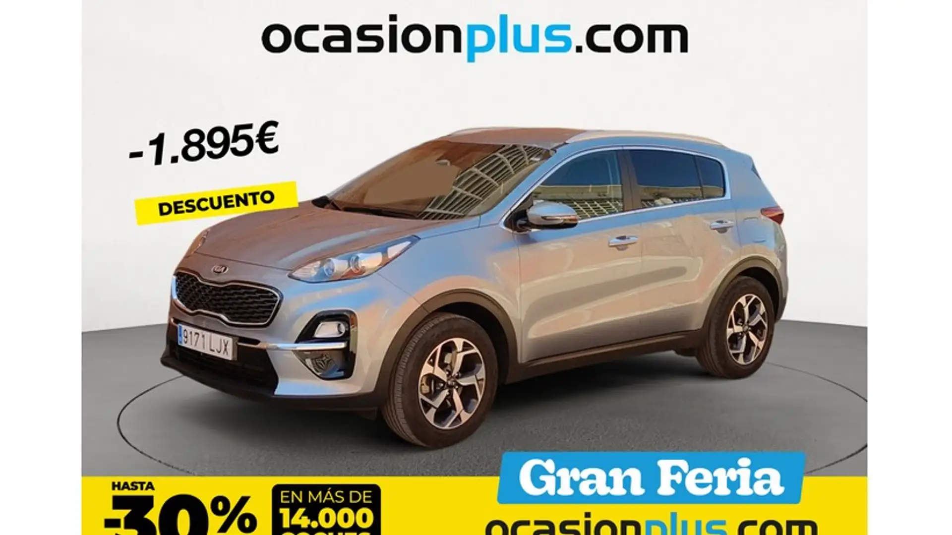 Kia Sportage 1.6 GDi Drive 4x2 132 Argent - 1
