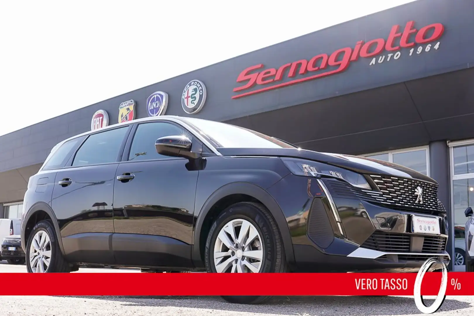 Peugeot 5008 1.2 131cv Puretech Active Pack 7 pti | TELECAMERA Noir - 1