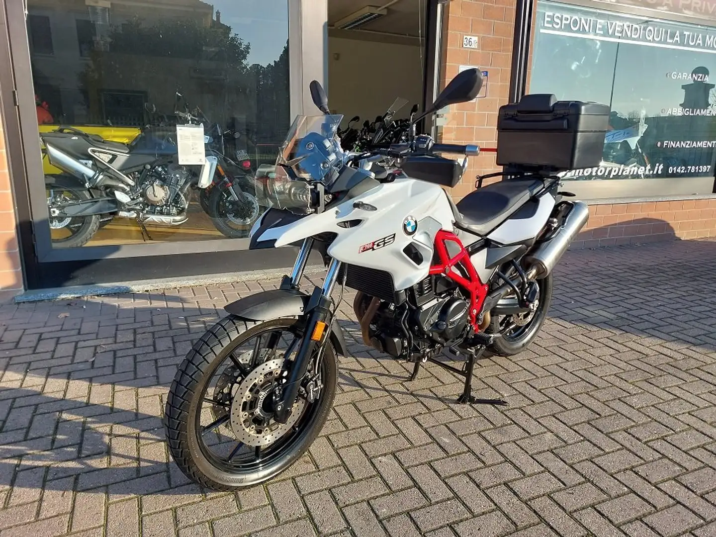 BMW F 700 GS Bílá - 2