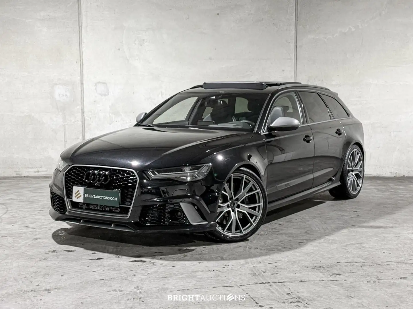 Audi RS6 Avant 4.0 TFSI V8 Quattro PERFORMANCE Pro Line Plu Zwart - 2