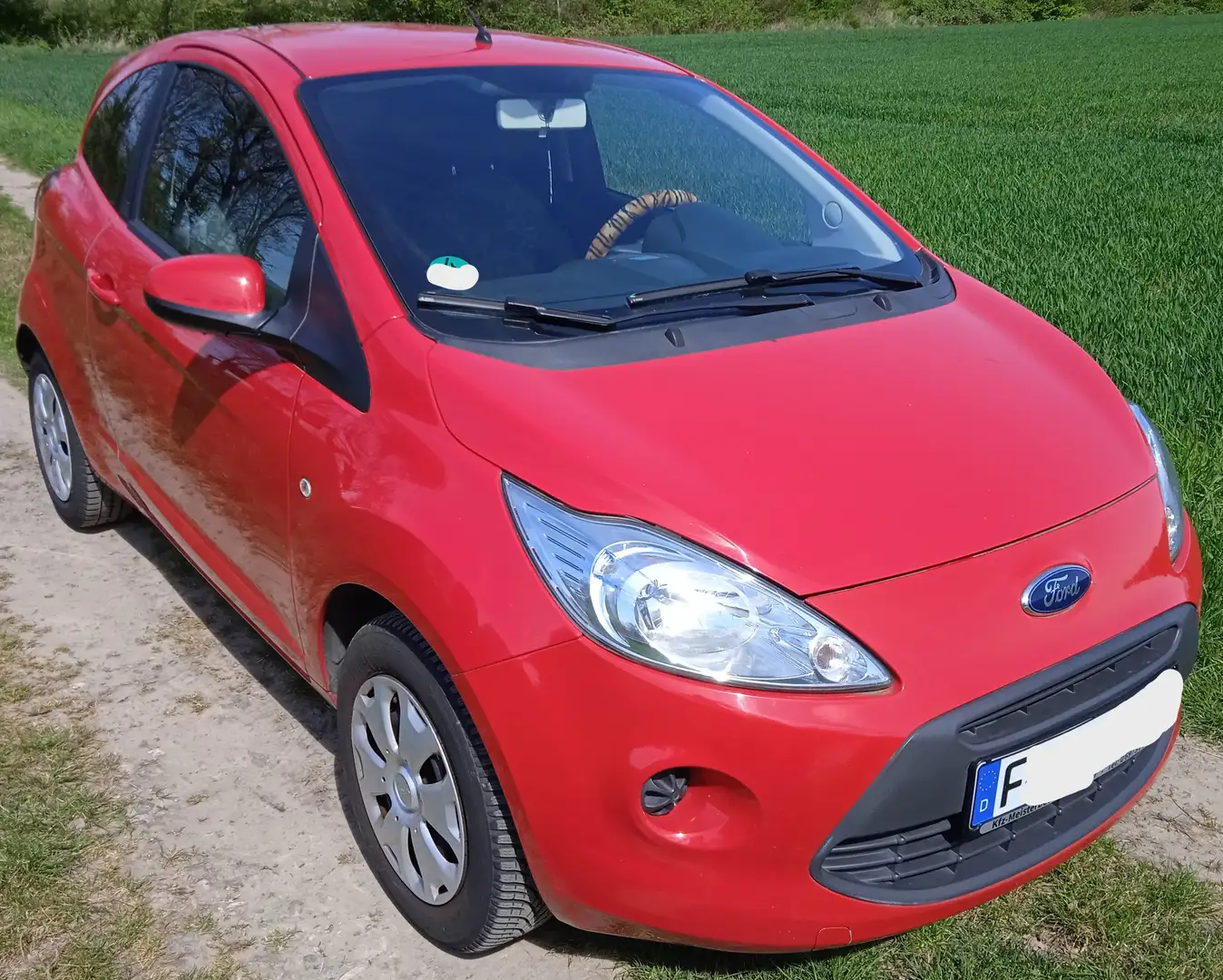 Ford Ka/Ka+ Ka 1.2 mit Klima und Sitzheizung TÜV 10/26 Rot - 1