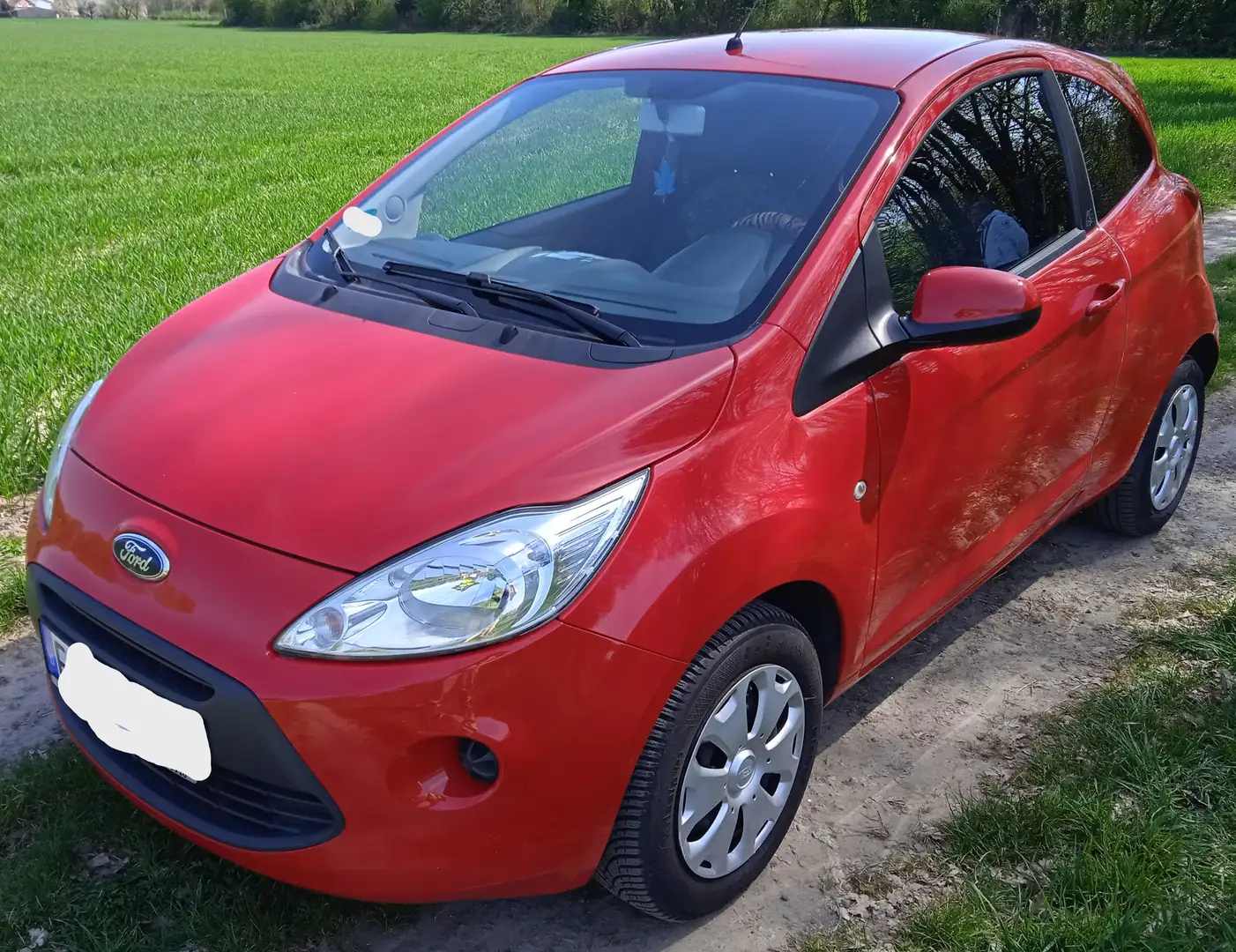 Ford Ka/Ka+ Ka 1.2 mit Klima und Sitzheizung TÜV 10/26 Rot - 2