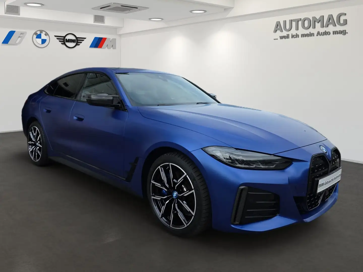 BMW i4 M50 Gran Coupé M Sportbr. HiFi DAB GSD Shz Bleu - 2