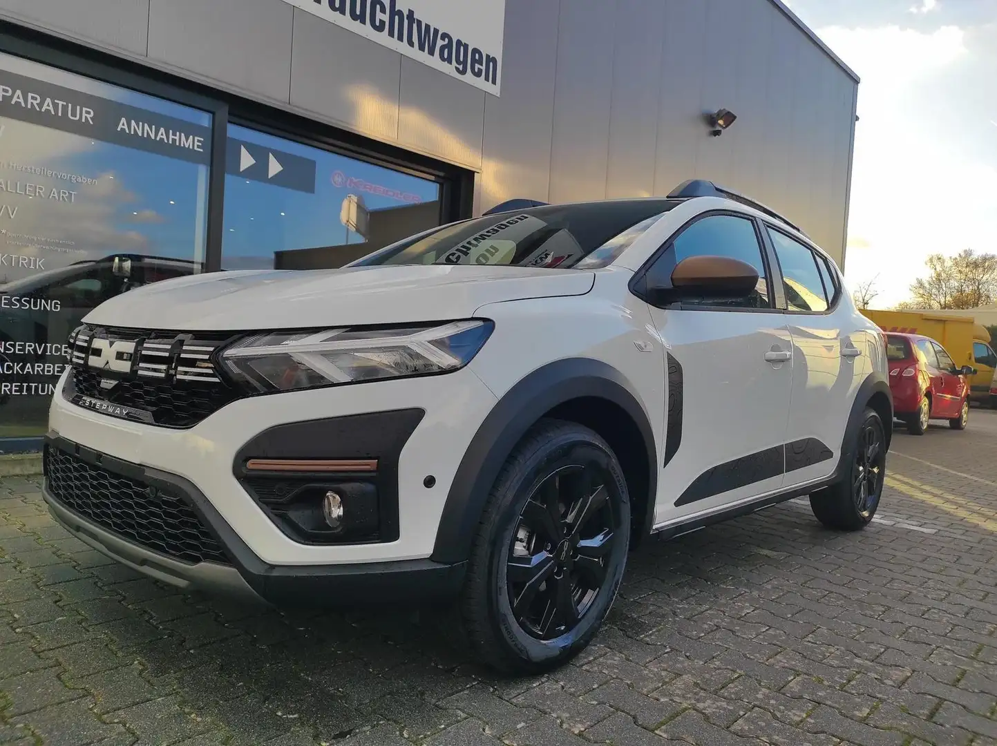 Dacia Sandero Stepway Extreme TCe110-Extreme-App-CAM-PDC-SHZ ... Blanc - 1