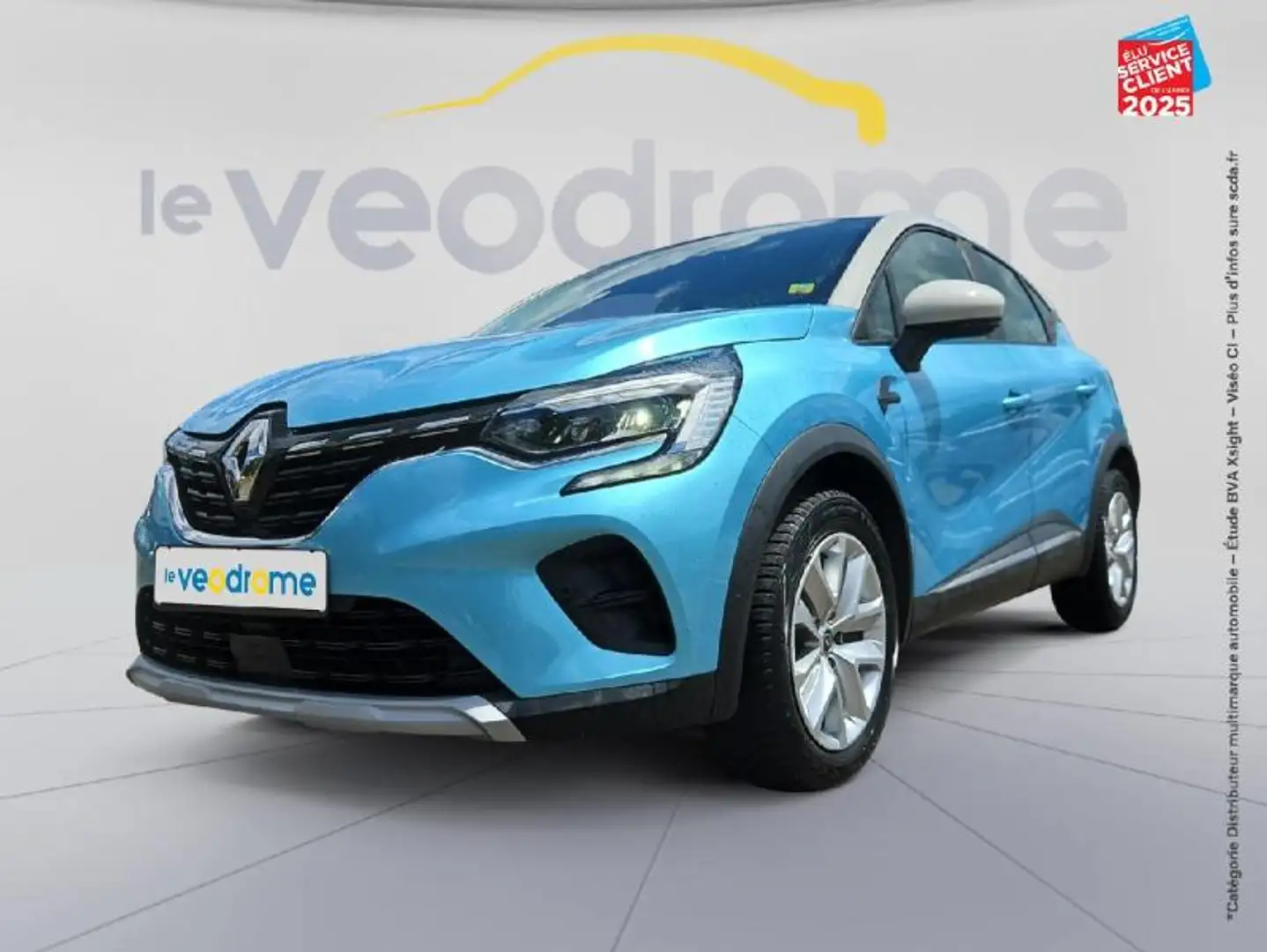 Renault Captur 1.5 Blue dCi 115ch Business GPS Camera Carplay Bleu - 1