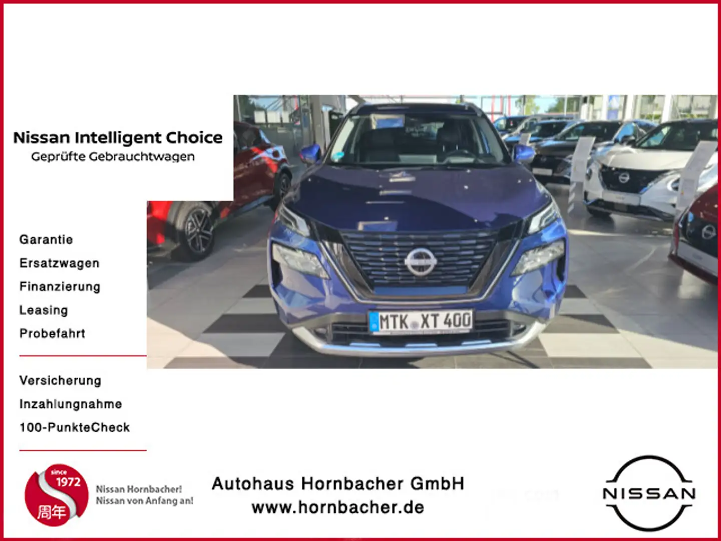 Nissan X-Trail 1.5 VC-T MHEV Tekna e-Power e-Force Blau - 1