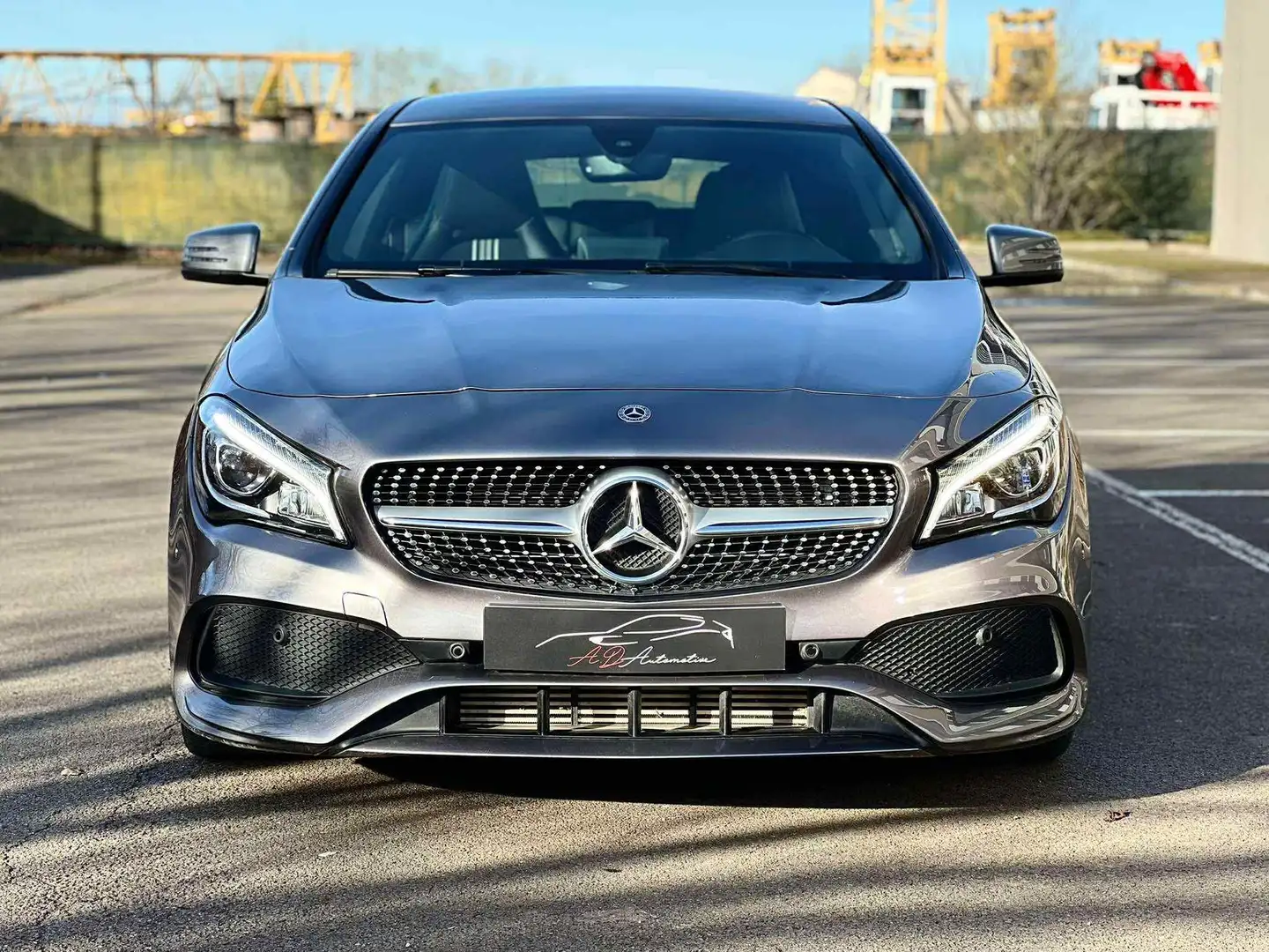 Mercedes-Benz CLA 200 d AMG*AUTOMATIQUE*CAMERA*CLIM AUTO*GARANTIE Gris - 2