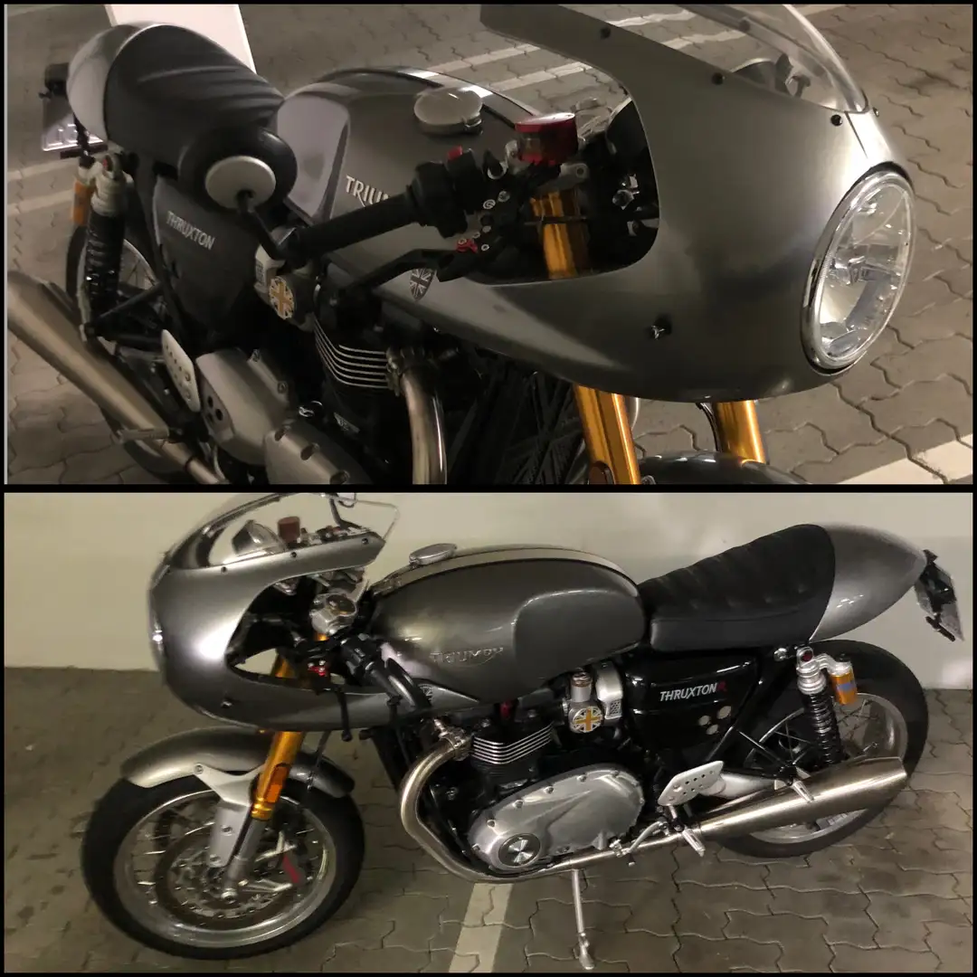 Triumph Bonneville T120 1200 R -TÜV NEU- wenig Kilometer Silber - 2