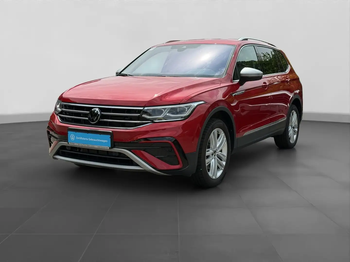 Volkswagen Tiguan Allspace 2.0 TDI DSG 4M ELEGANCE 7-SITZE Rot - 2