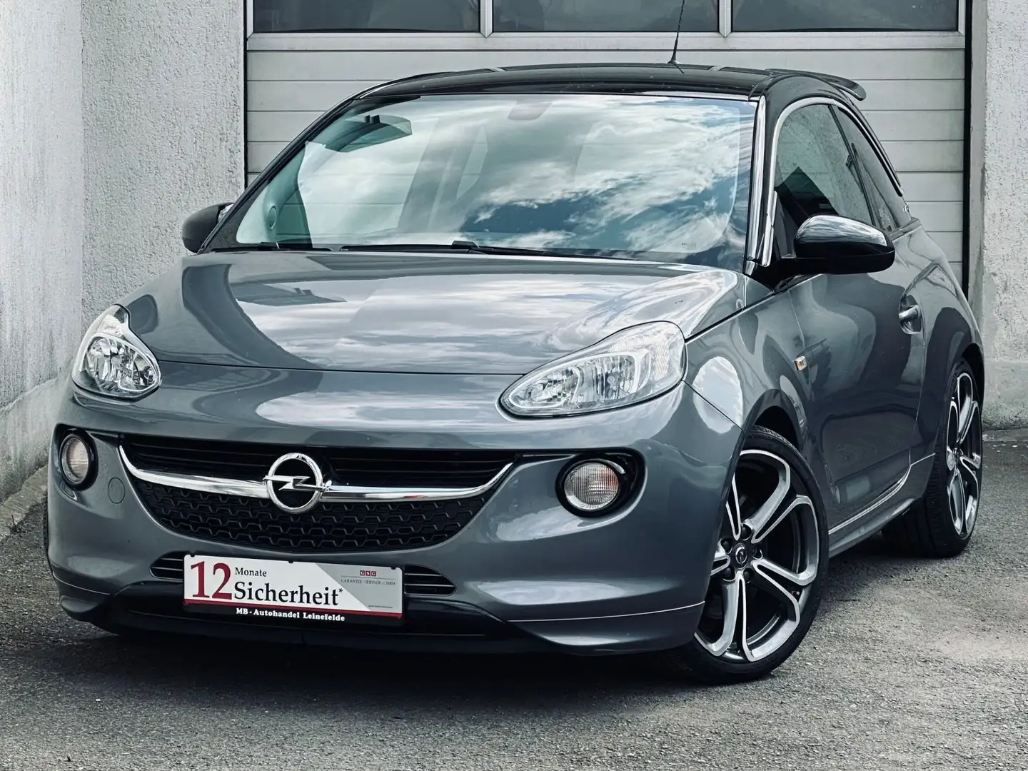 Opel Adam S*150PS*LEDER*SHZ*LHZ*TEMP*PDC*2.HAND*SPORT Gris - 1