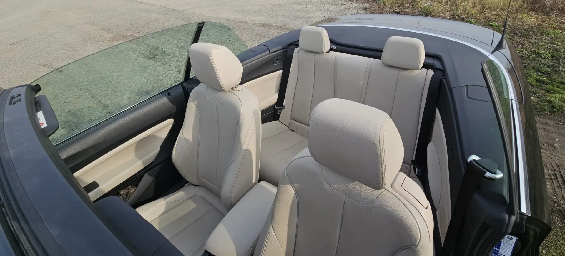 BMW 220 Serie 2 F23 Cabrio 220d Cabrio Sport auto my15 Noir - 2