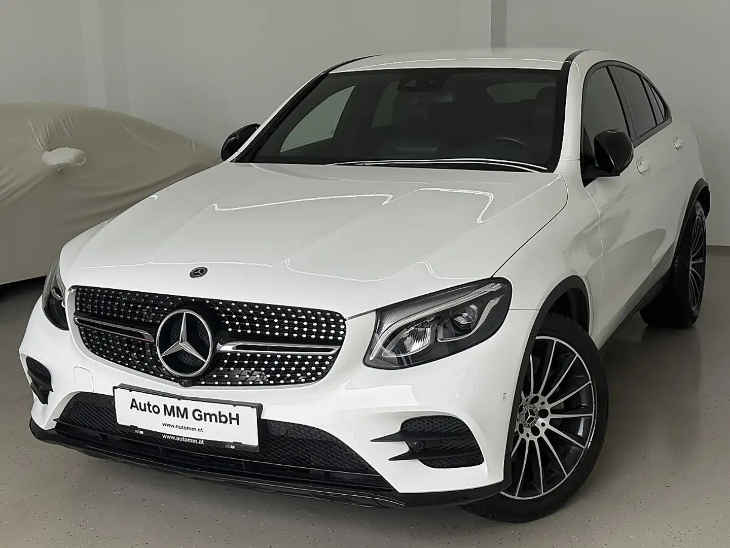 Mercedes-Benz GLC 220 d Coupé 4MATIC Amg line 360 Kamera Weiß - 1