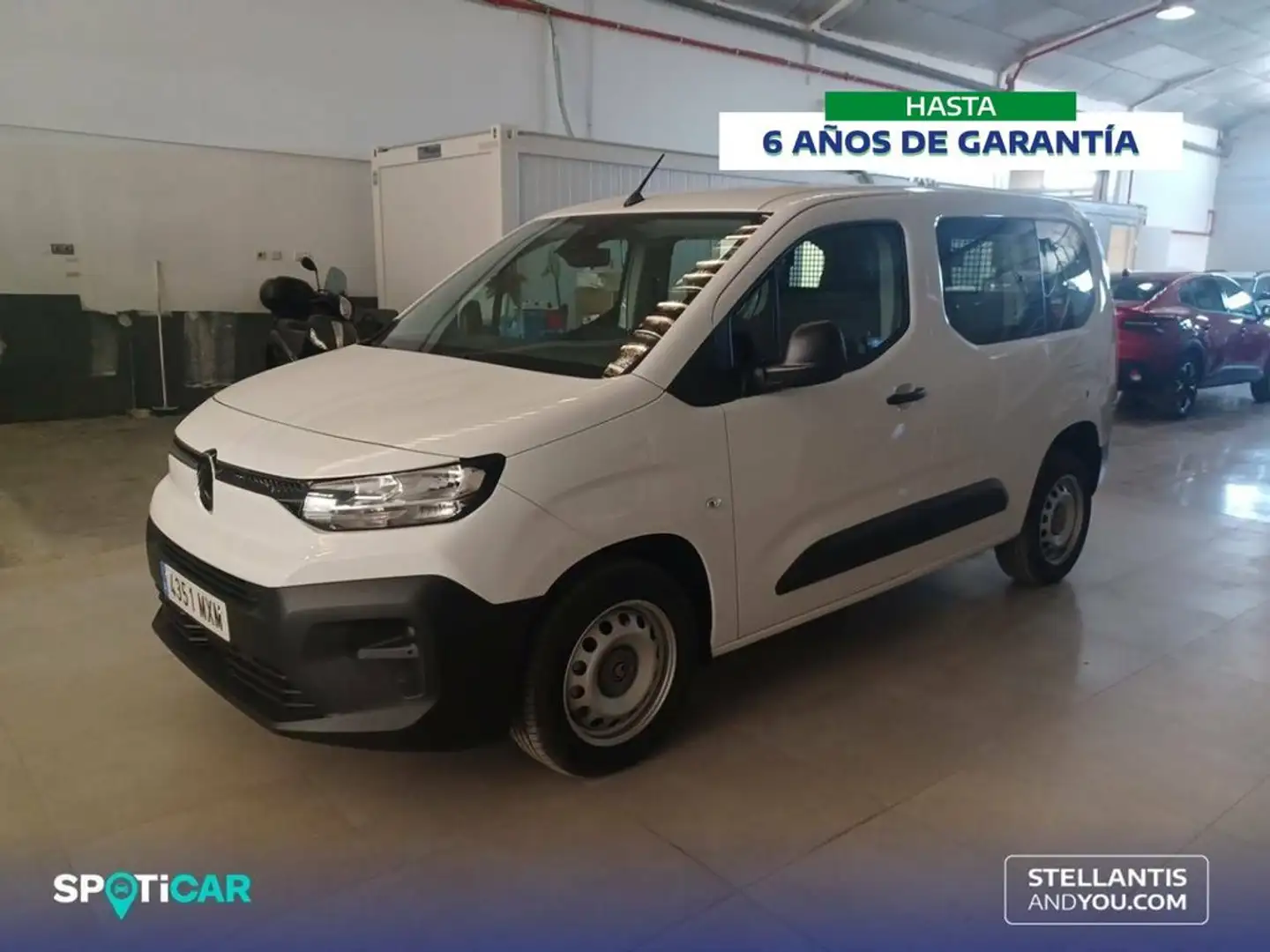 Citroen Berlingo Talla M BlueHDi 100 S&S You Blanc - 1