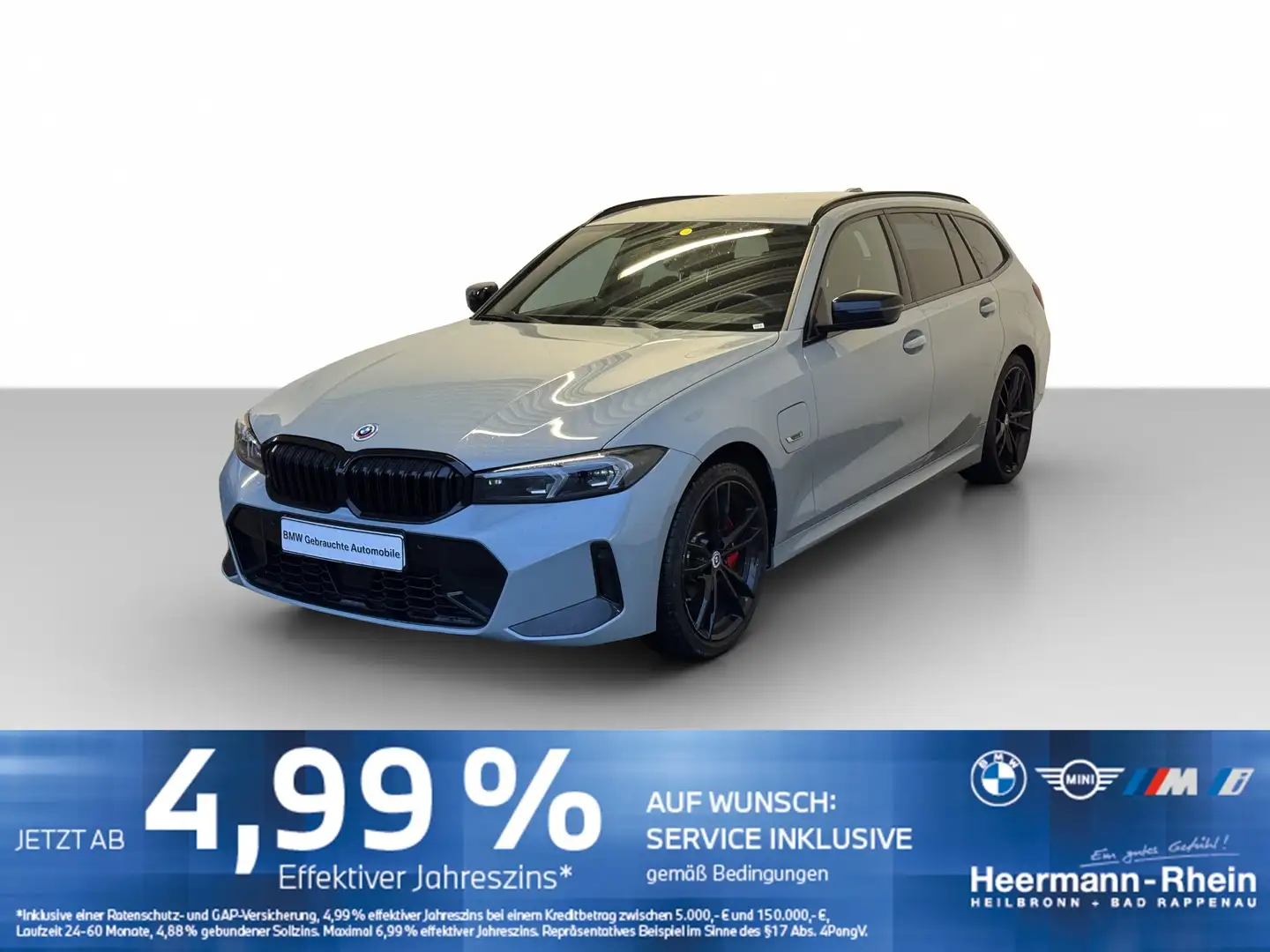 BMW 330 e Tour. M Sport Navi.ACC.LED.H/K.Keyl.PDC.SHZ Grau - 2