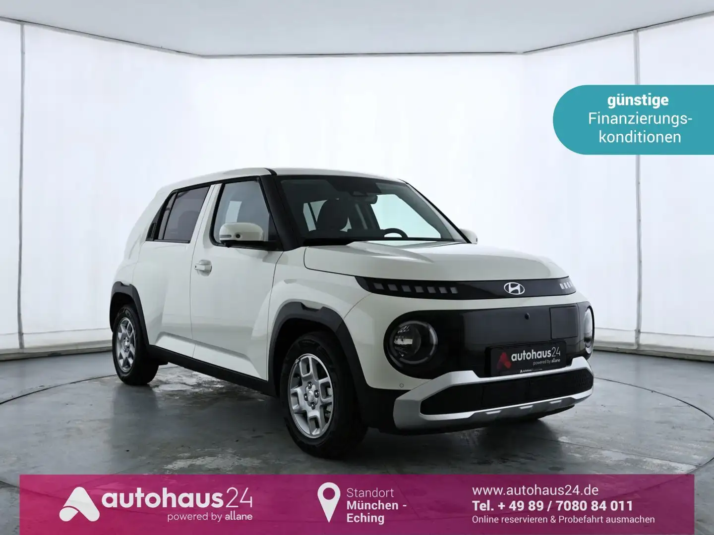 Hyundai Inster Inster Trend 42 kWh LED|Navi|Kamera|ACC|Wä-Pu Blanc - 1