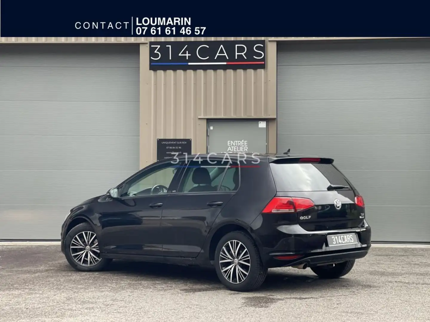 Volkswagen Golf 7 1.6 16V TDI FAP BlueMotion - 110 - BERLINE Match Allstar Schwarz - 2