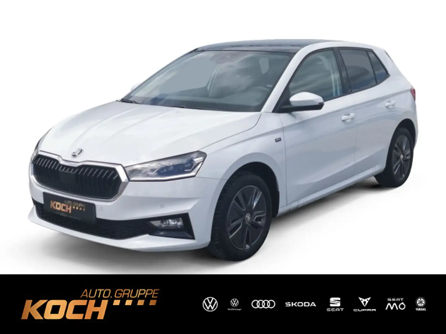 Skoda Fabia Drive 1.0 TSI DSG *NAVI*PANODACH*ACC*LED* Weiß - 1