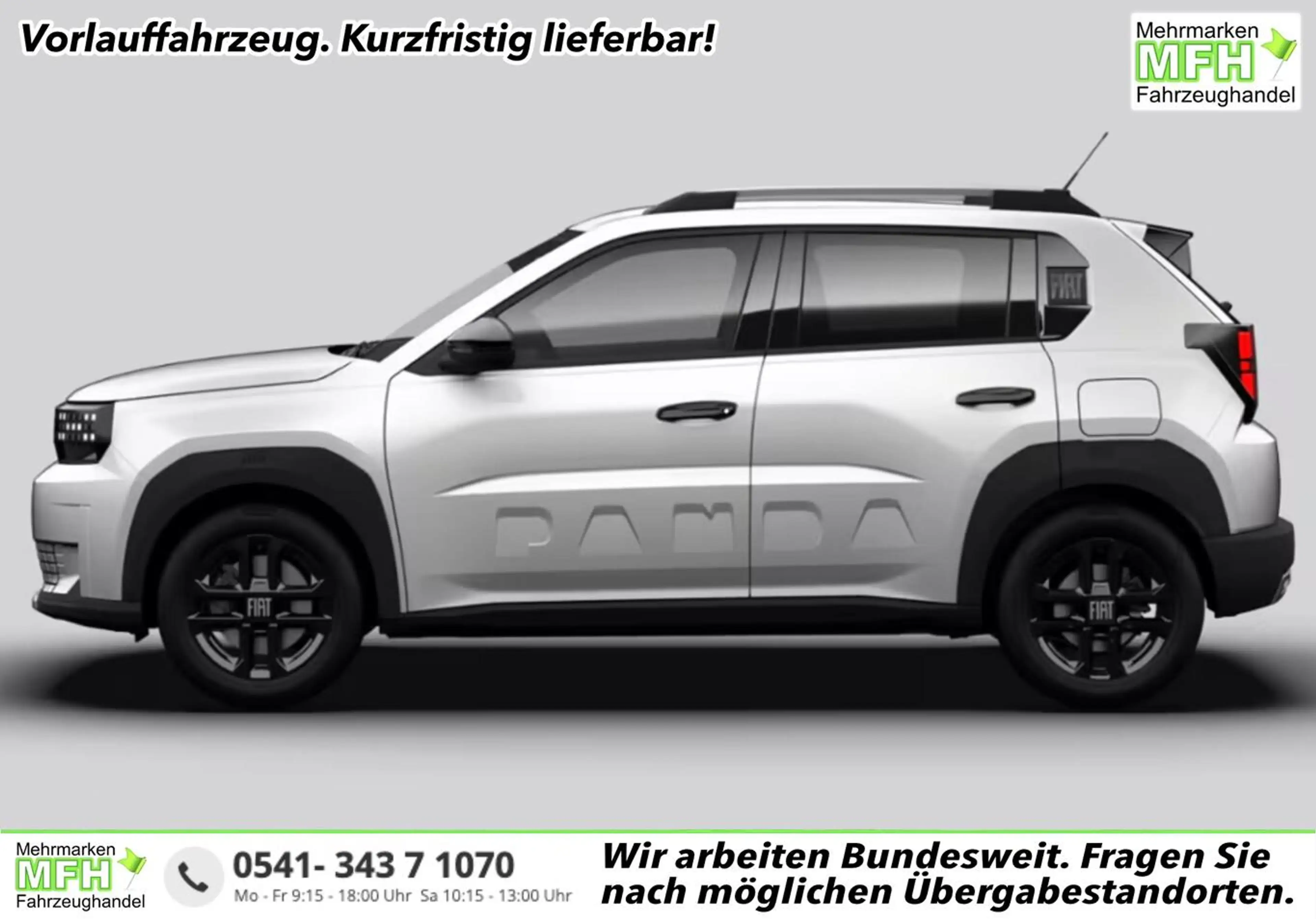 Fiat Grande Panda Icon Hybrid SHZ Nav Kam LM 2xPDC 74 kW (101 PS)...