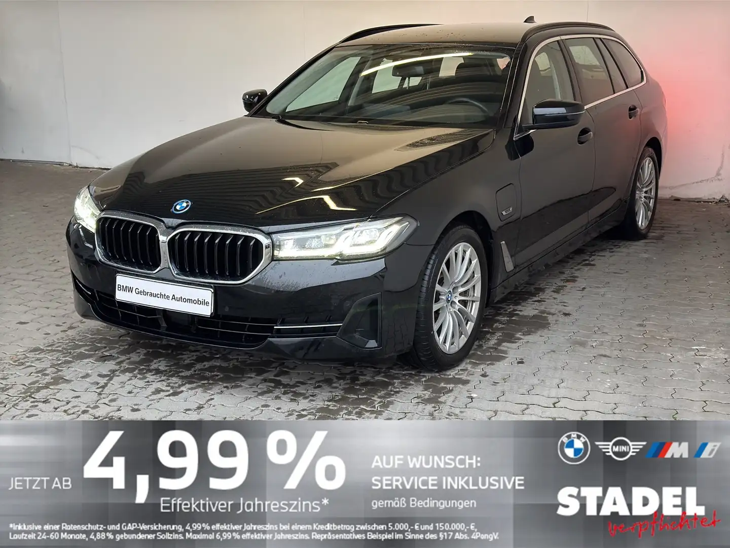 BMW 530 e Tour. Navi.LED.ACC.RFK.WLAN.4-Zonen.WLAN Noir - 1