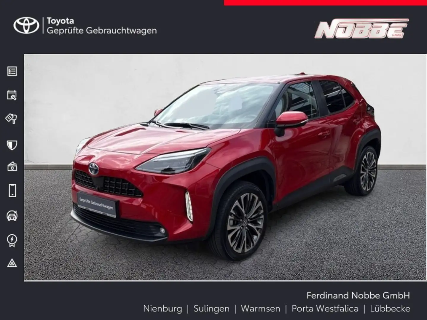 Toyota Yaris Cross Hybrid 1.5 VVT-i Elegant Rosso - 1
