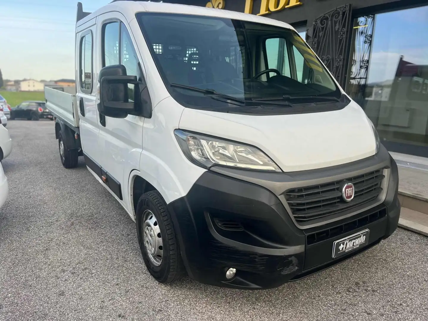 Fiat Ducato 35 2.3 MJT 140CV doppia cabina CASSONE FISSO Blanc - 2
