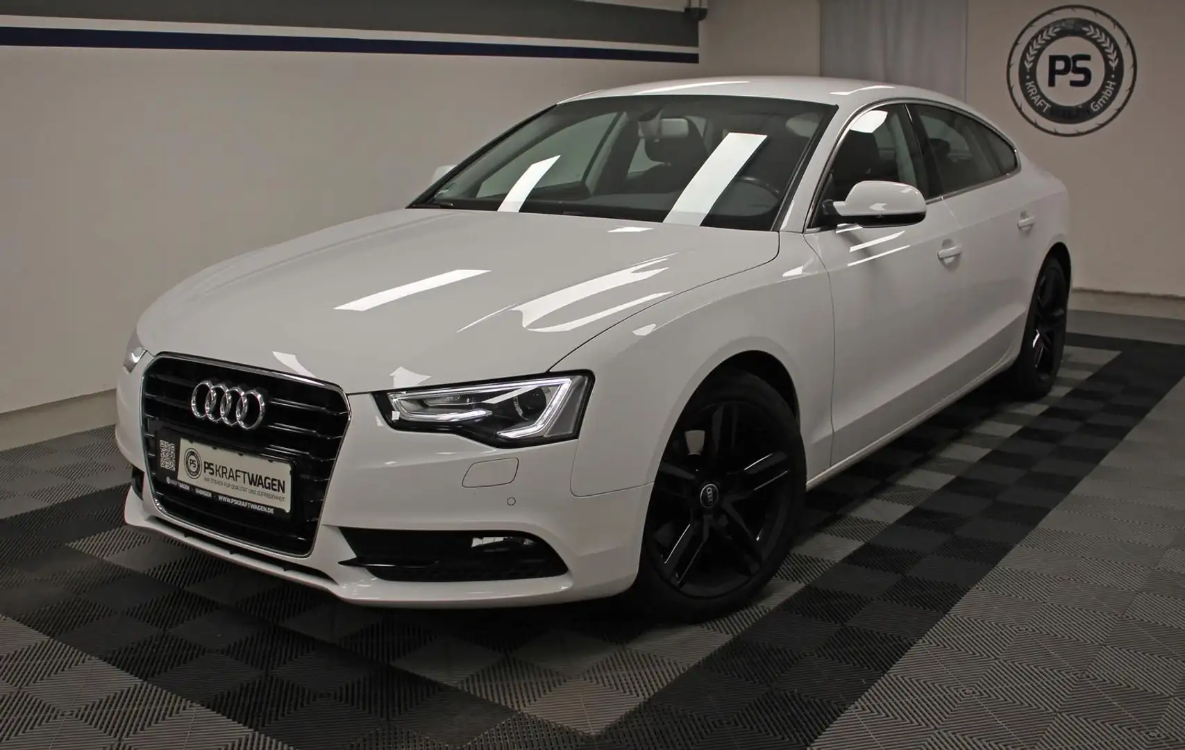 Audi A5 Sb. 1.8 TFSI XENO ACC KAMERA AHK NAVI S.HEFT Blanc - 1