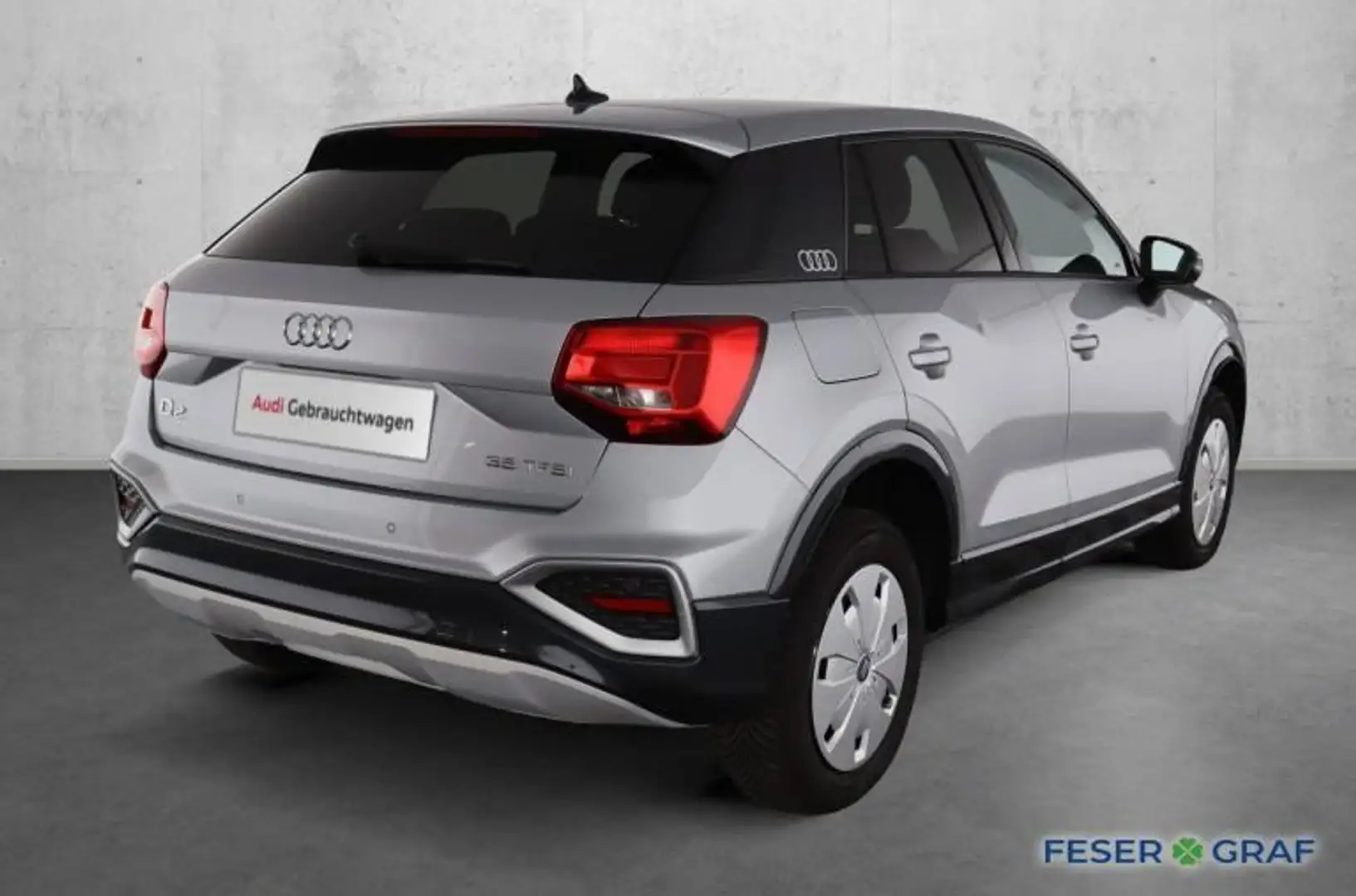 Audi Q2 adv. 35 TFSI - ACC - NAVI - LED - AHK Silber - 2