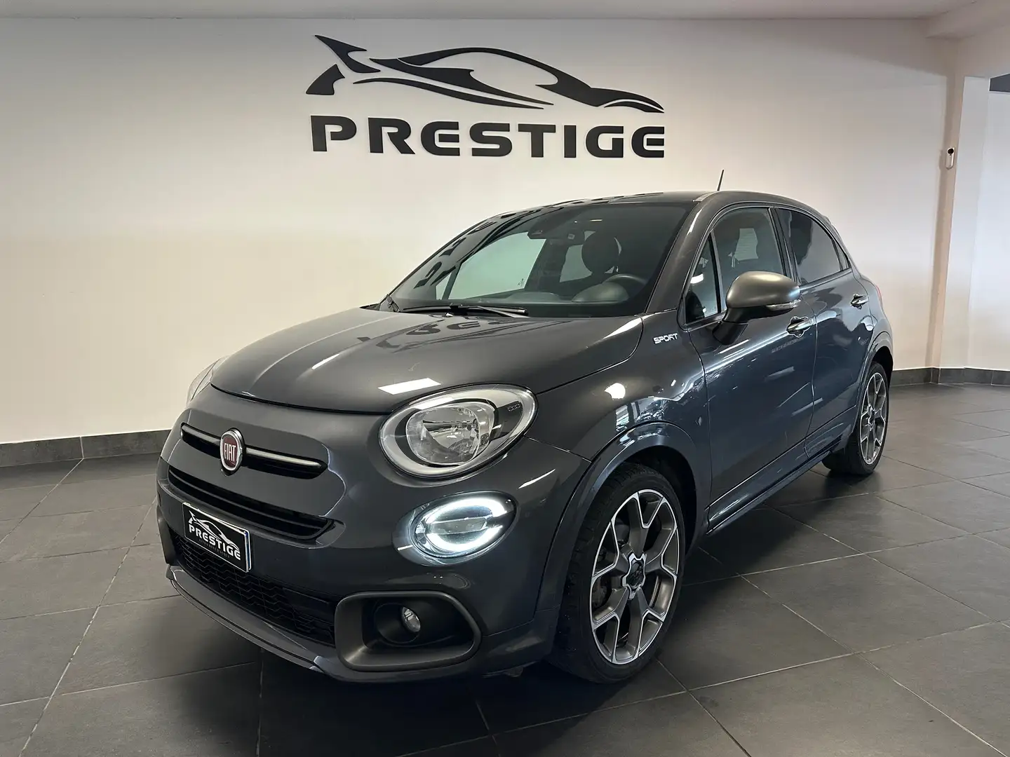 Fiat 500X 500 X 1.6 MJT SPORT 131cv PELLE FULL UNIPRO GARANZ Grijs - 2