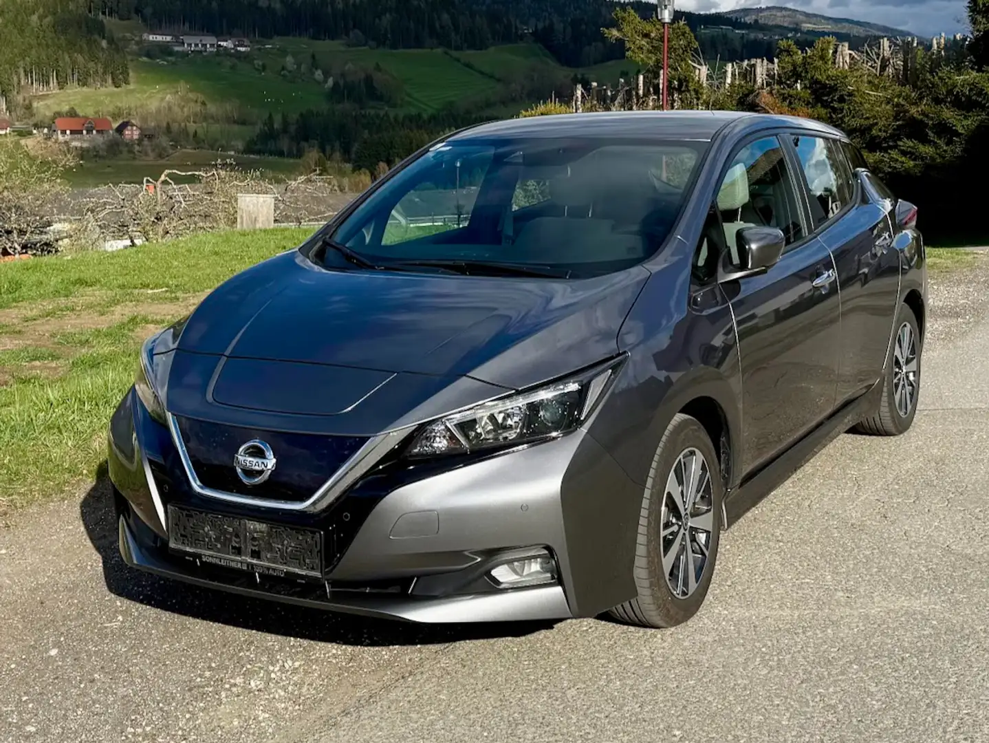 Nissan Leaf Leaf 40kWh 150 PS 360° Monitor Winterpaket (Lenkradheizung, Sitzheizung v+h) Grau - 1