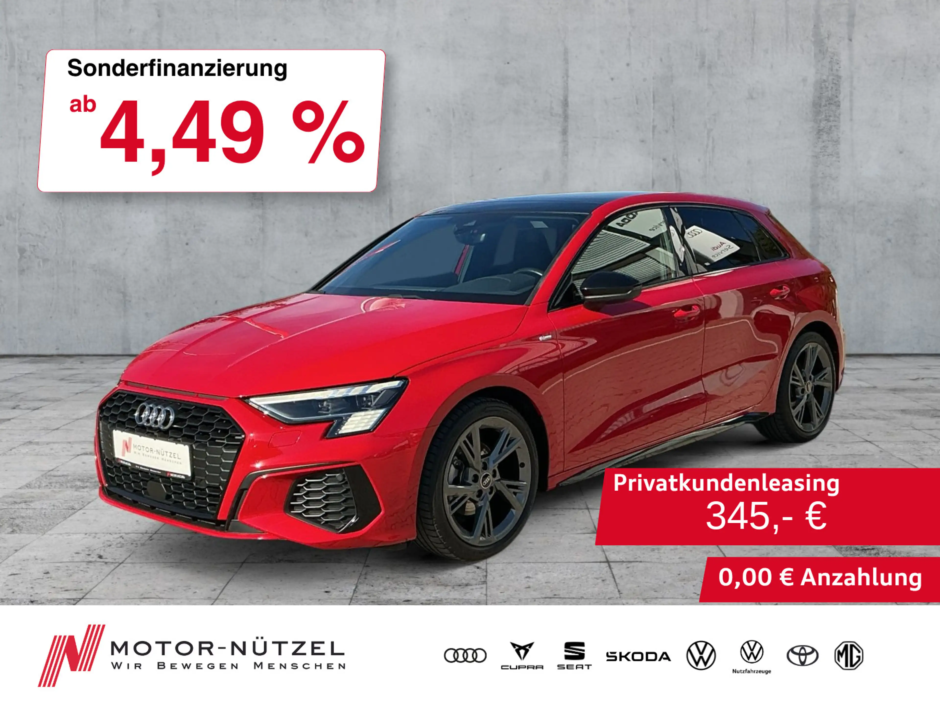 Audi A3 35 TFSI S-LINE MATRIX+B&O+AHK+PANO