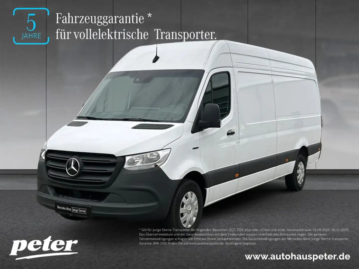 Mercedes-Benz eSprinter Sprinter 414 Kasten HD HV Akku 113 KWh+ Blanco - 1