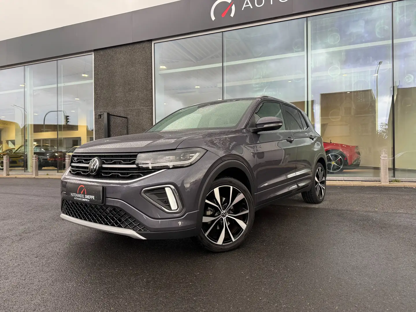 Volkswagen T-Cross T-Cross 1.0 TSI OPF DSG R-Line//Automaat! Gris - 1