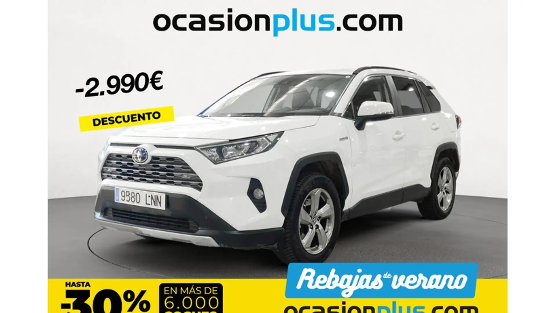 Toyota RAV 4 2.5 hybrid 2WD Advance Blanc - 1