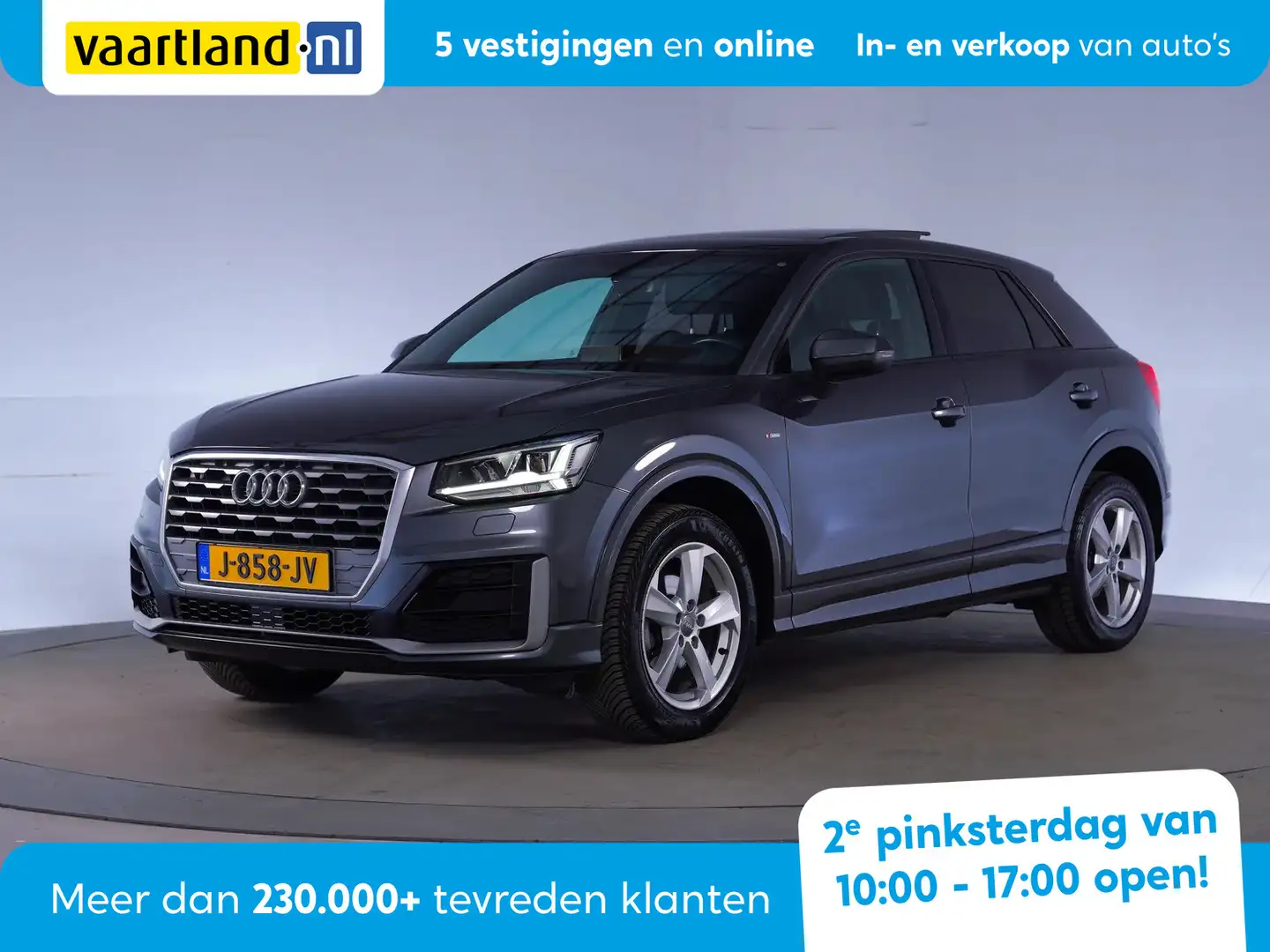 Audi Q2 30 TFSI S-Line [ Panoramadak Navi Stoelverwarming Šedá - 1