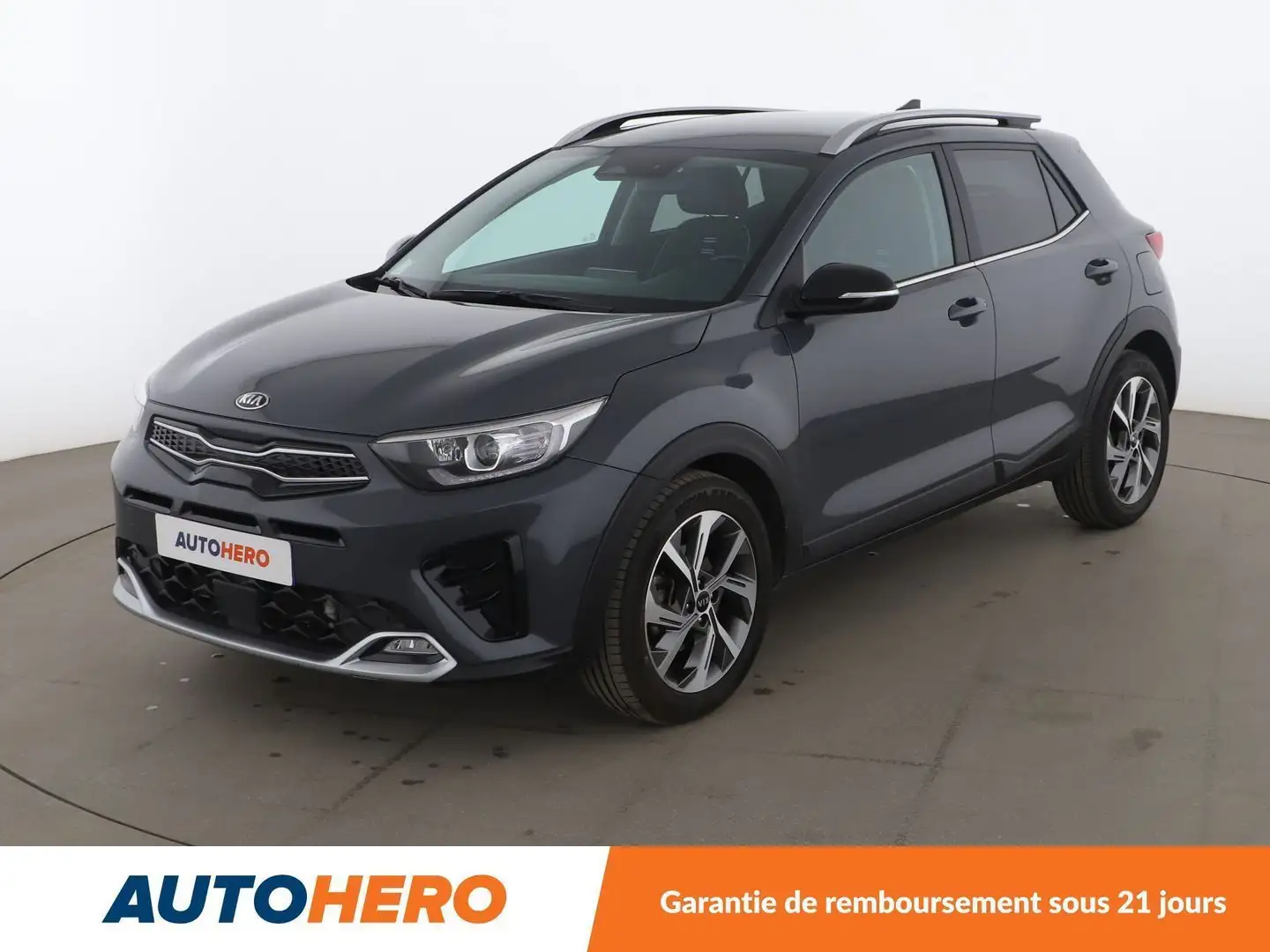 Kia Stonic 1.0 T-GDi MHEV GT Line Gris - 1