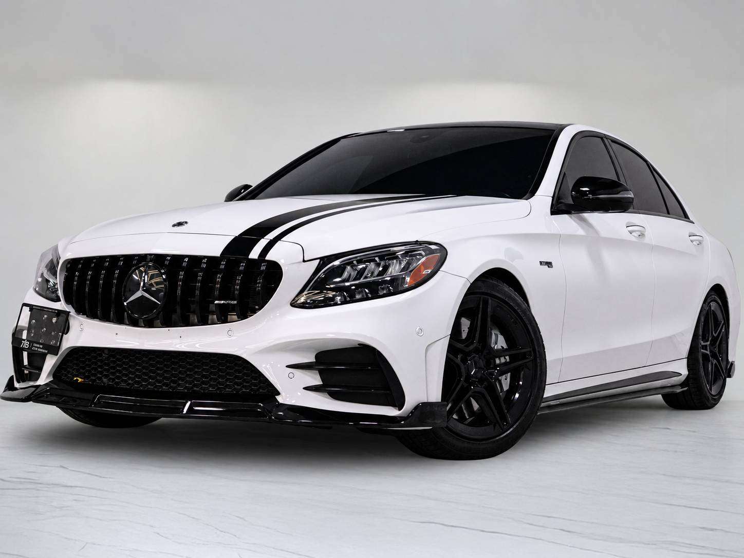 White 2020 Mercedes-Benz C-Class Sedan All-Wheel Drive 9-Speed Automatic