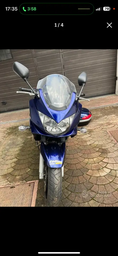 Suzuki Bandit 650 GSF Bleu - 2