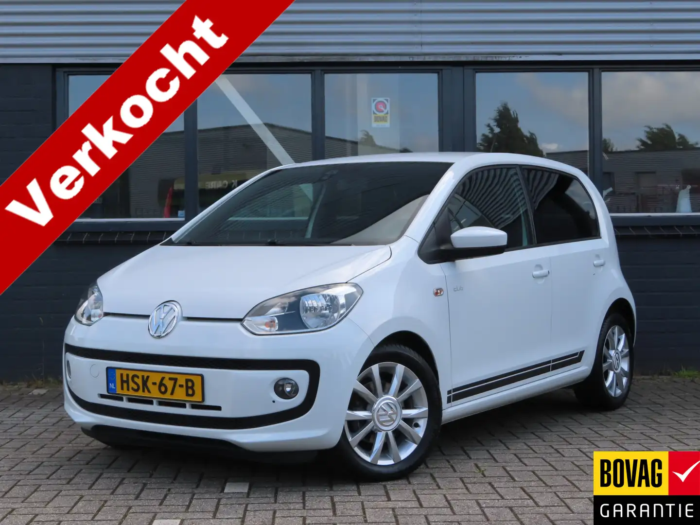 Volkswagen up! 1.0 Club up! BlueMotion | airco | cruise control | Wit - 1
