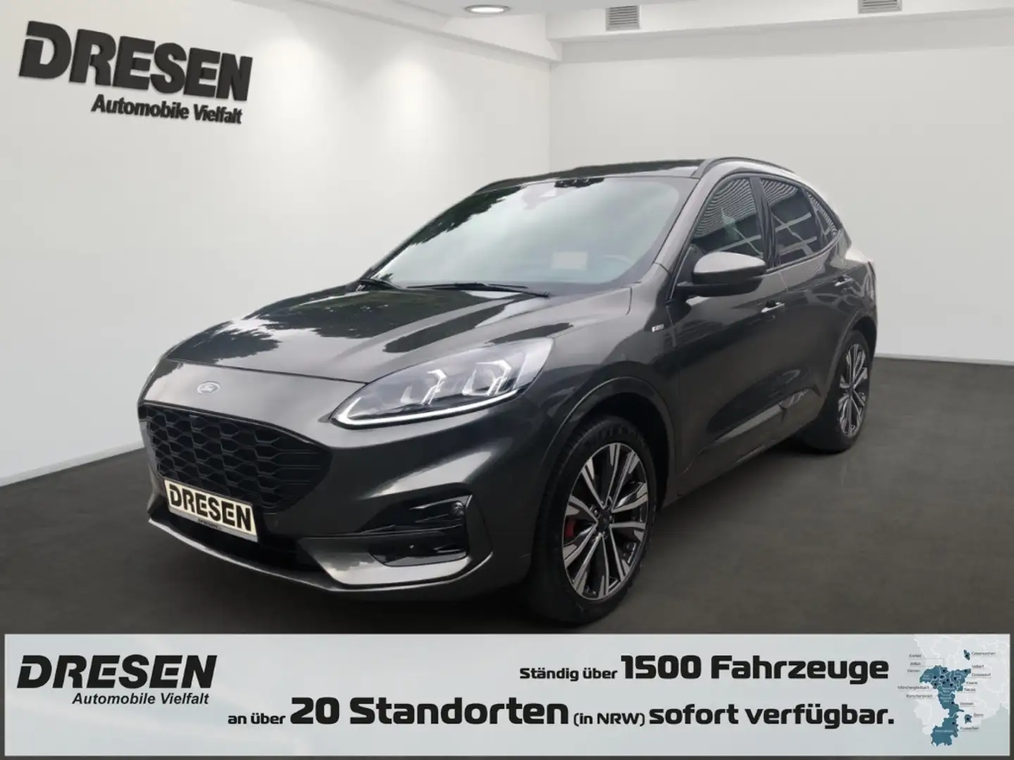 Ford Kuga 2.5 Duratec FHEV EU6d 2.5l Hybrid 140kW (190PS) ST Grau - 1