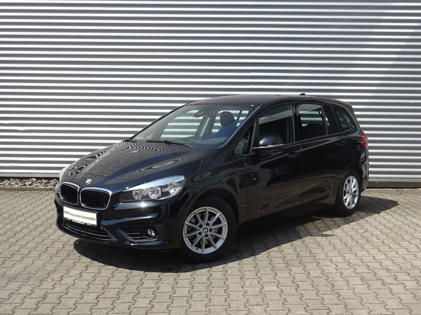 BMW 218 i Gran Tourer Advantage HiFi AHK Parkassi SH Noir - 2
