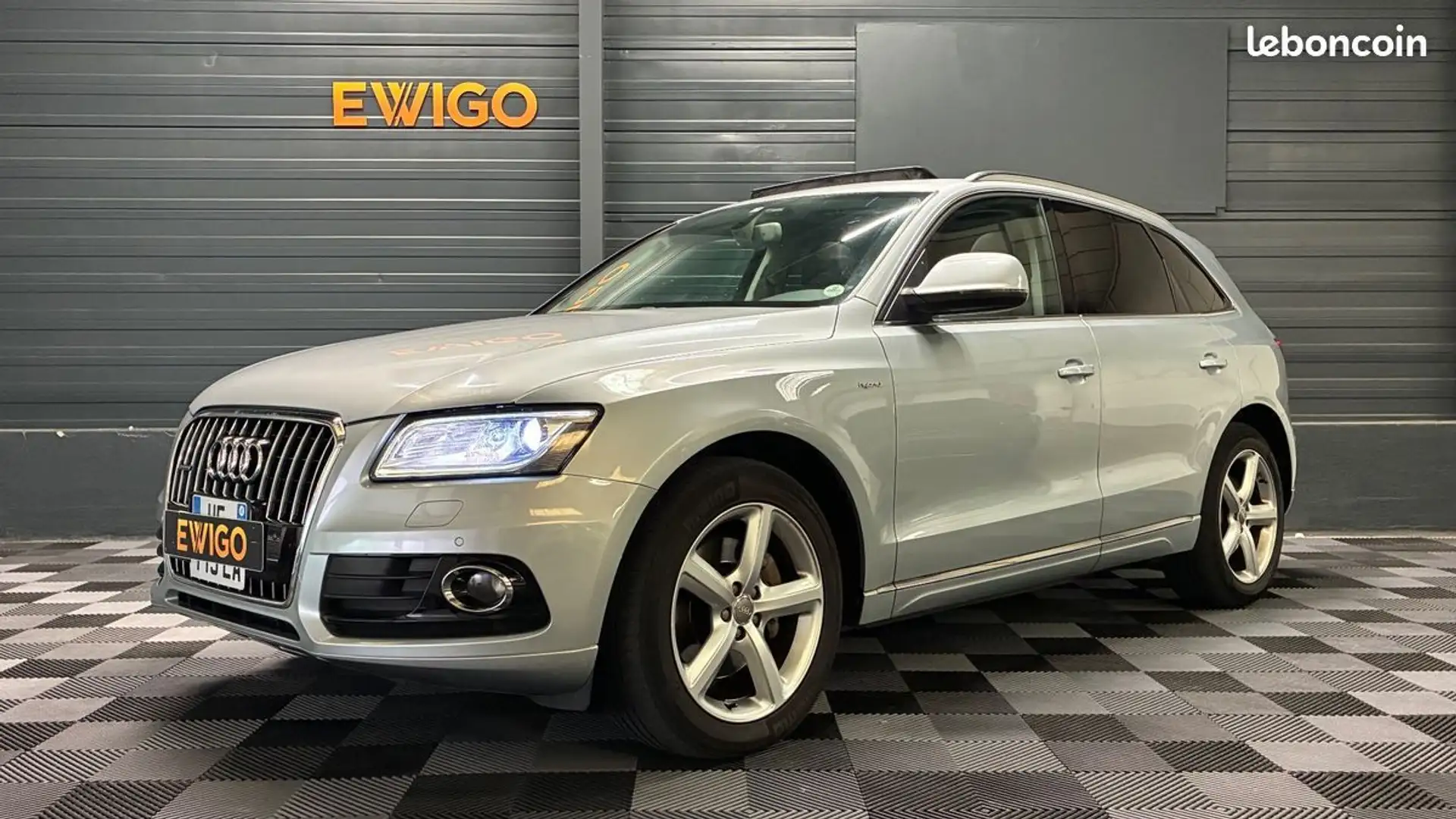 Audi Q5 2.0 tfsi 245h 210 full-hybrid hybrid ambiente quattro tiptronic bva start-stop Gris - 1