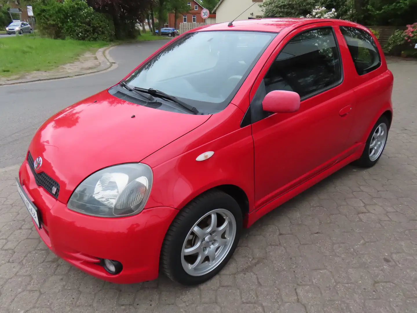 Toyota Yaris 1.5 TS *nur 139 TKM*unverbastelt*Scheckheft*aAHK* Roşu - 2