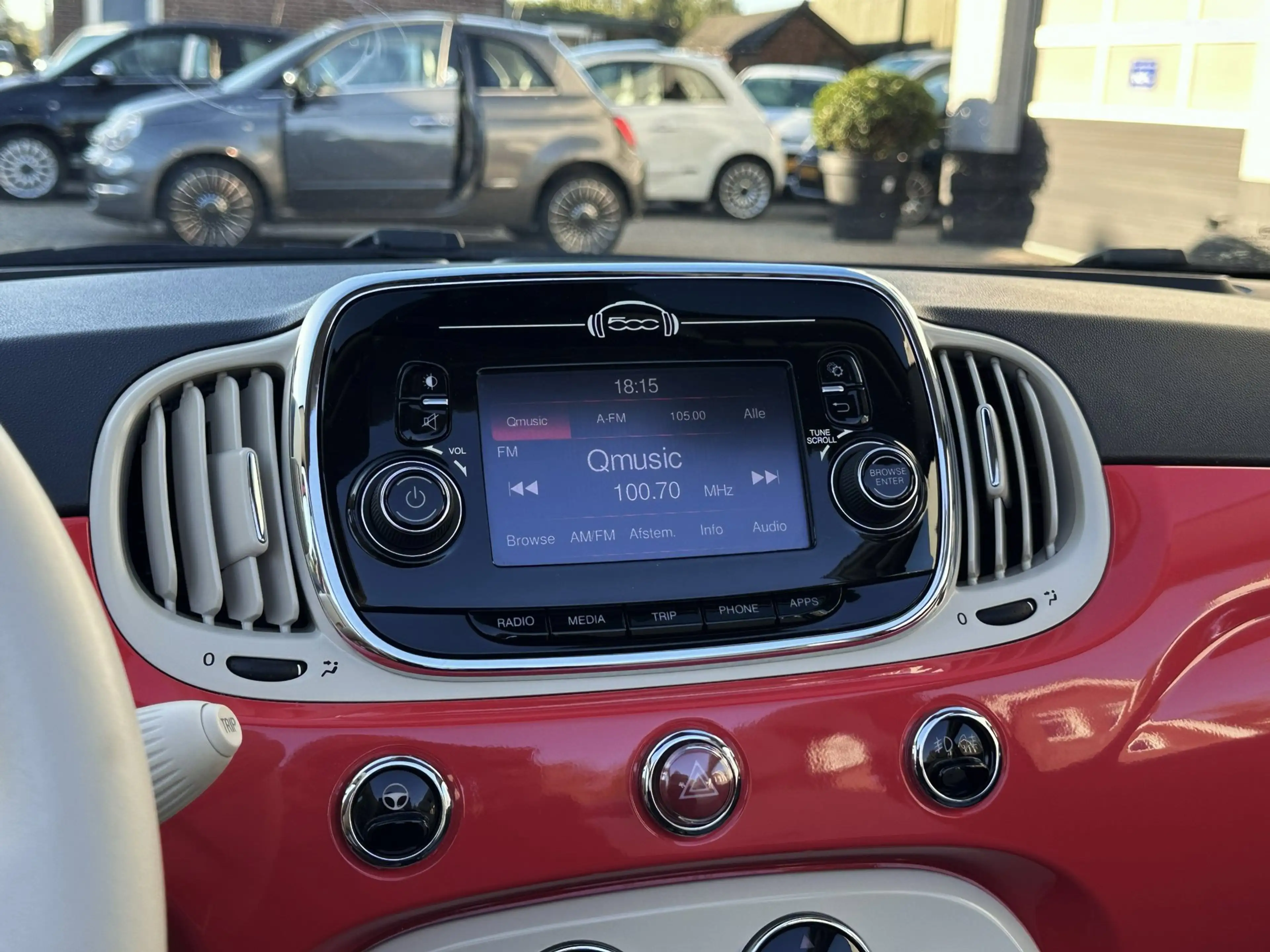Fiat 500C 1.2 Lounge Cabrio Koraal Clima Cruise PDC — photo 12