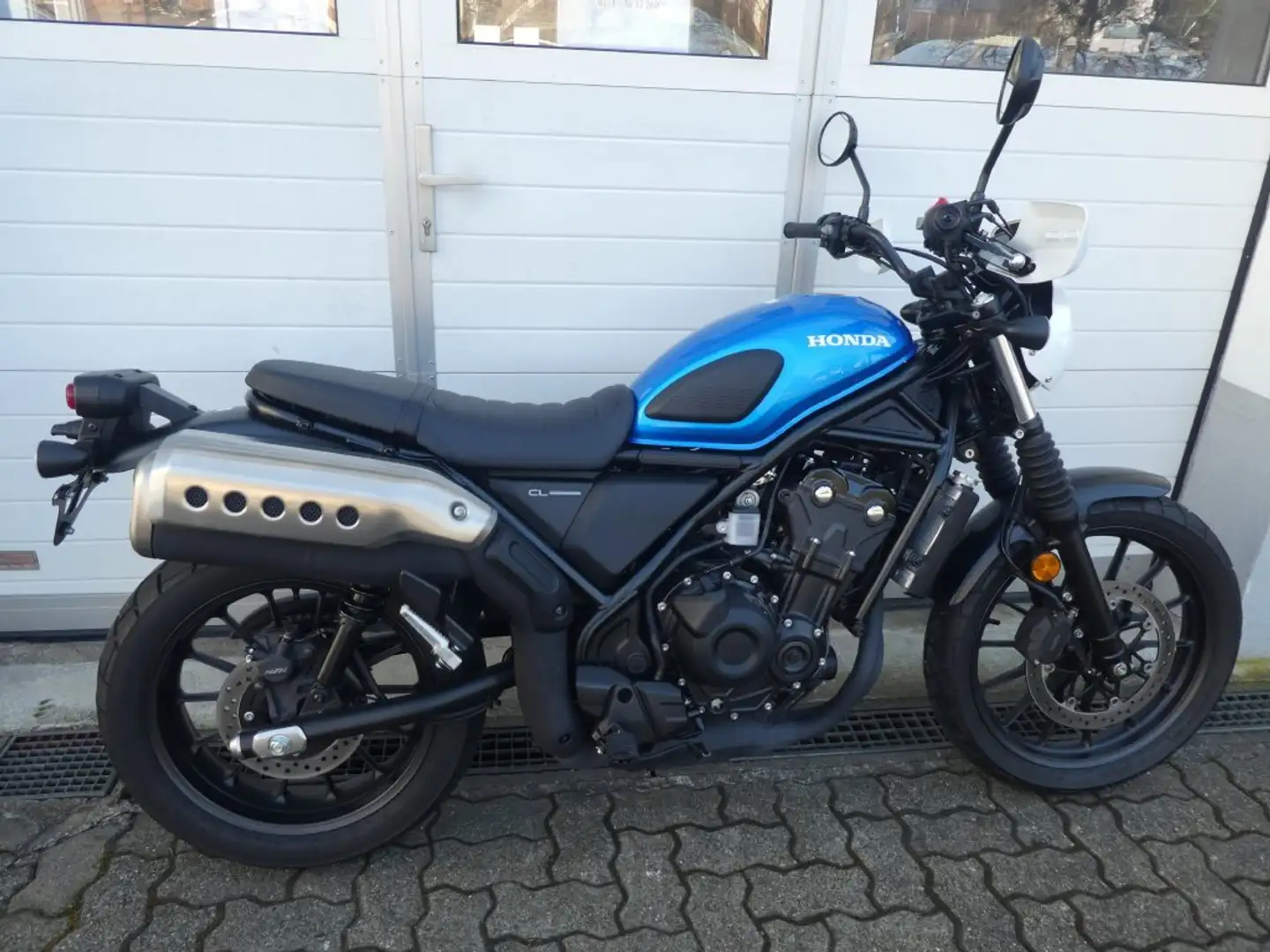 Honda CL 500 ABS, Scrambler im Topzustand, 5.600 Km Azul - 1