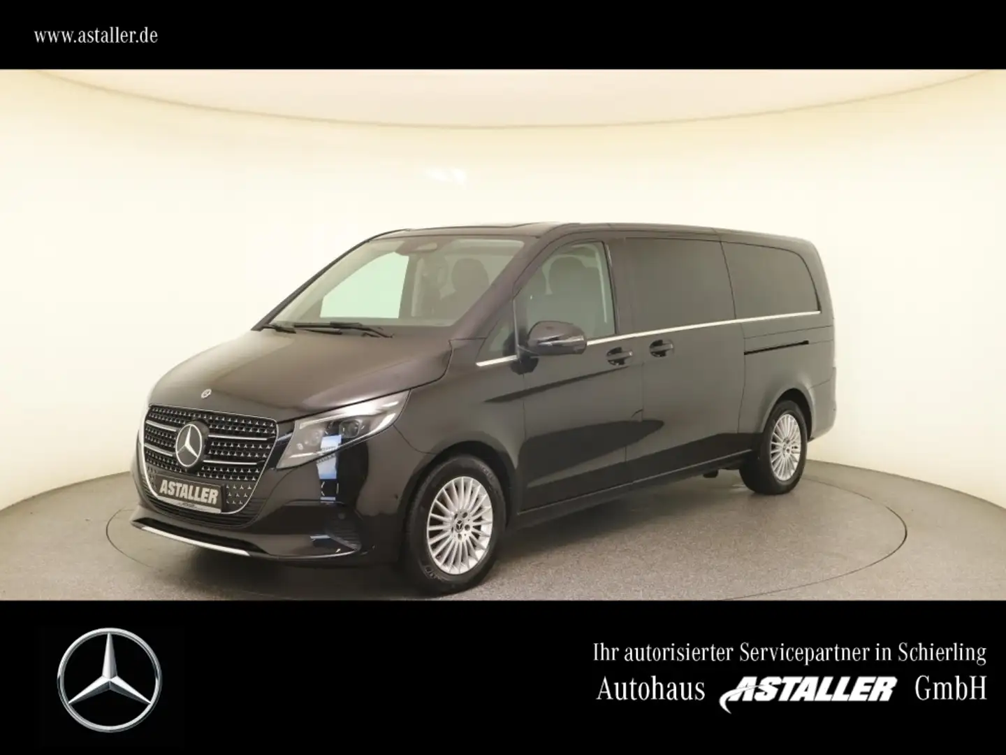 Mercedes-Benz V 300 d 4M Avantgarde XL Extralang L3 MOPF+Distr Zwart - 1