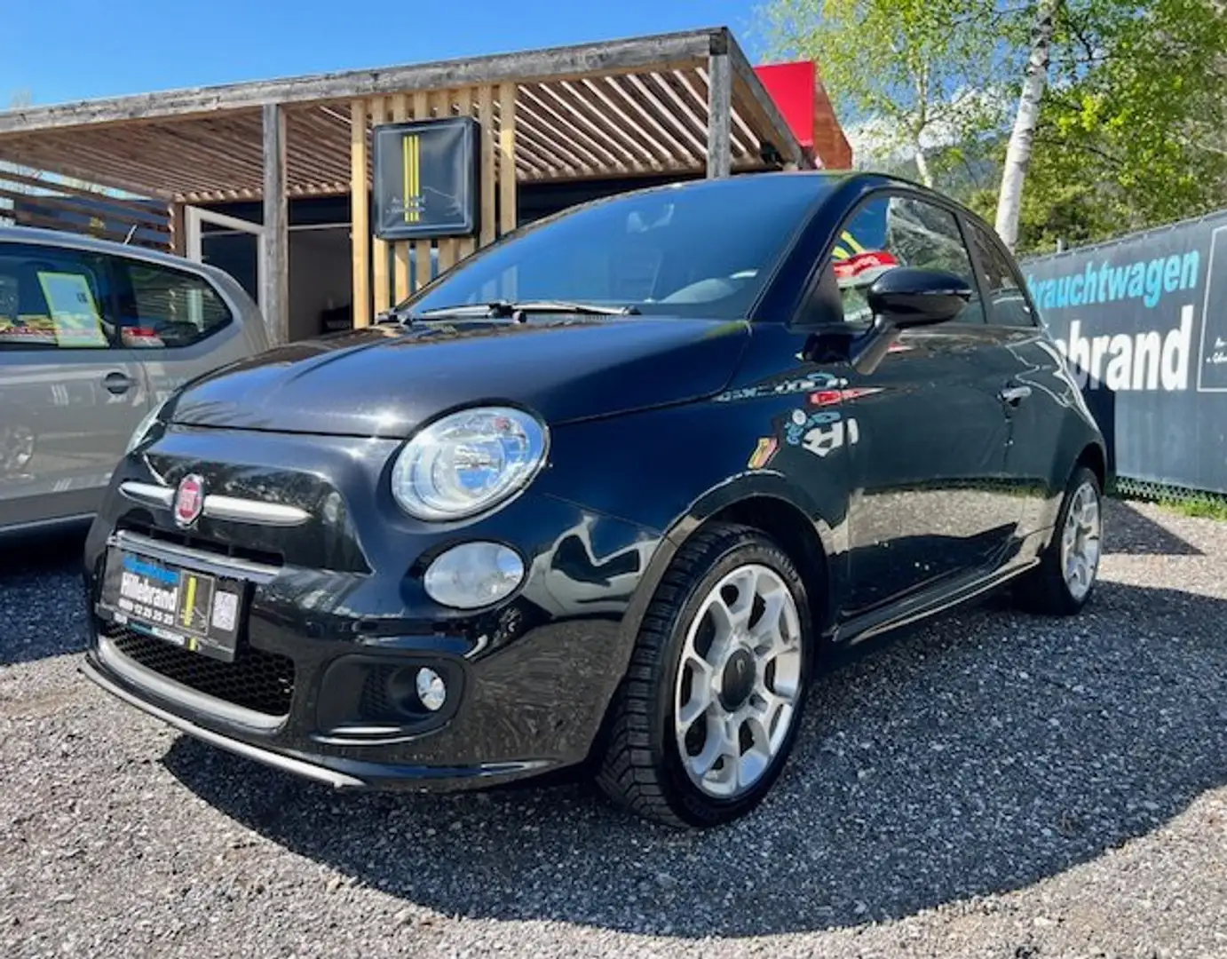 Fiat 500 S 1,2 *SPORT* Erstbesitz Schwarz - 1