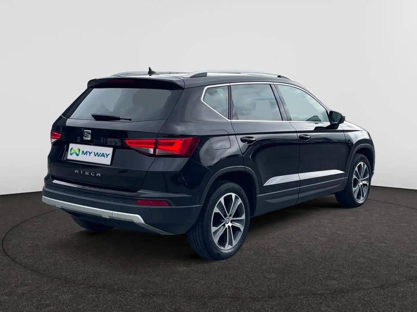 SEAT Ateca 1.5 TSI (150 pk) Move! /// lederen interieur /// Zetelverwarming /// Achteruitrijcamera /// Apple Carplay & Android Auto Noir - 2
