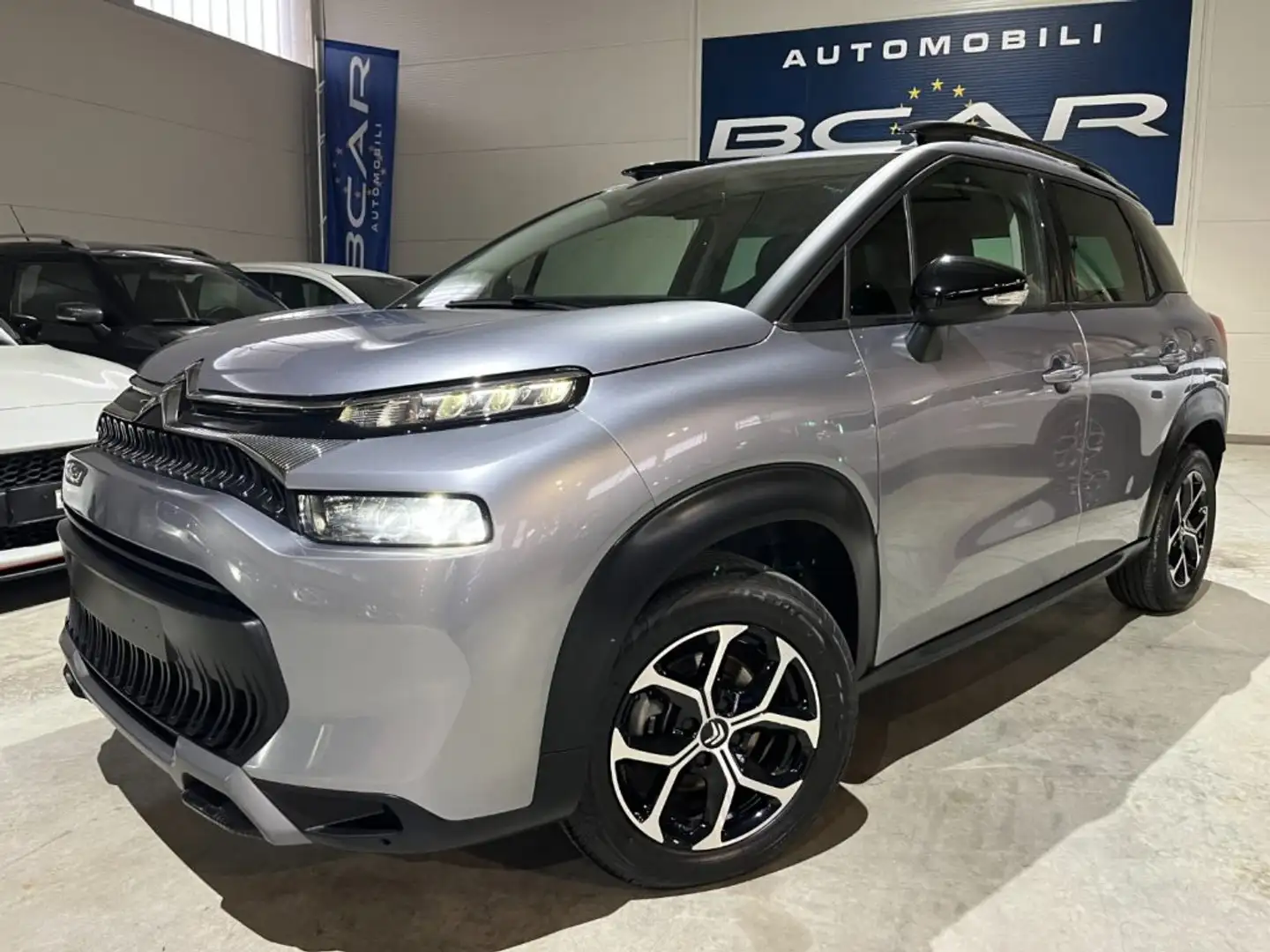 Citroen C3 Aircross 1.2 T 110CV S&S Shine Pack/NAVI/FULL LED/OK NEOPAT Grigio - 1